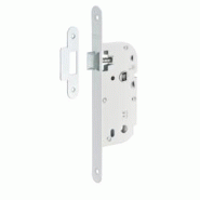 Serrure encastrable pour porte intérieure, fouillot 6x9mm, bout ronds, blanc - THIRARD - blanc 3150260101904 Serrure encastrable pour porte intérieure, fouillot 6x9mm, bout ronds, blanc - THIRARD - blanc 3150260101904