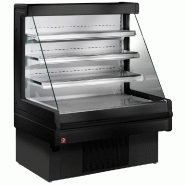 Vitrine mural mandy plus libre service réfrigéré noire ventilé dim.... - PMN15B-B5/R2