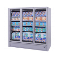 Vitrine verticale négative avec retour automatique de la porte, pour chr, traiteurs, boulangeries, pâtisseries et chocolateries -  multifreez plus 3p iarp