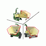 Broyeur de branches Negri R260 rotor marteaux