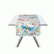 Chemin de table Excelsa Mexican Flowers coton 45x140 cm multicolore - multicolore textile 66713 Chemin de table Excelsa Mexican Flowers coton 45x140 cm multicolore - multicolore textile 66713