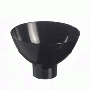 Coupette Odysée pour plateau de service PS 10cl Ø12xH8,8cm noir par 100