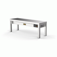 Étagère chauffante en céramique 1 niveaux 1400 4 heaters of 250w - P7020.0710