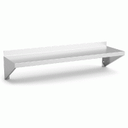 Etagère murale compacte à gousset en acier inoxydable Etagère murale compacte à gousset 1000x300x245 mm. Horemaq - 011402
