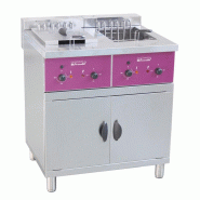 Friteuse professionnelle électrique sur coffre 2 x16 litres - PACFS216L