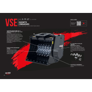 Godet cribleur modulaire et personnalisable, avec mécanisme breveté - SIMEX VSE 50_0