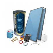 KIT CHAUFFE-EAU SOLAIRE 200L 2 ECH COMPLET