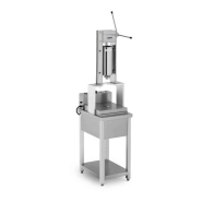 Machine À churros chichis poussoir presse appareil professionnel (5 litres, 5 douilles, acier inoxydable) 14_0004888