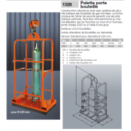 Panier pour bouteilles de gaz Référence   1328_1
