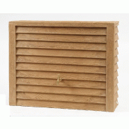 Réservoir mural récupérateur d'eau aspect bois 350 l. - CVMROWDPLMRC-GF01_0