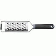 Rape gros grain lame 6,5X31 cm inox manche PP noir Stop glisse Déglon - par 1