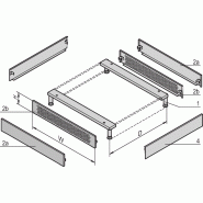 SCHROFF Varistar garniture latérale pour socle, 300D