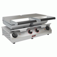 SOFRACA Gaufrier électrique PRO haut rendement 2 fers, 24 alvéoles, 4 gaufres, 3600 W, 220 V - MONO - 3701188039390