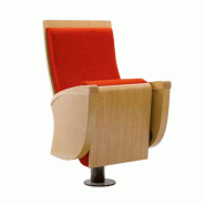 Fauteuil avec Flancs, dossier et assise finitions bois et Assise relevable - Verdi Fauteuil avec Flancs, dossier et assise finitions bois et Assise relevable - Verdi