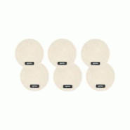 Bjorn Sous-verre rond - 6 pièces - Feutre recyclé beige - beige 3701488308035 Bjorn Sous-verre rond - 6 pièces - Feutre recyclé beige - beige 3701488308035