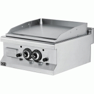 Climahosteleria Dessus de friteuse à gaz de table en acier lisse rectifié 12 mm 13 kW 600x635x285h mm EMP6IG020 Line 600 Istanbul - EMP6IG020