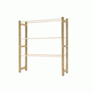 HORTALIA Présentoir en bois pour plantes suspendues POTHUS - marron Bois massif 600105_0