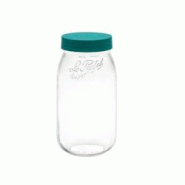 Le Parfait - Bocal Color A Vis 2l En Verre Avec Couvercle Vert Sapin - 8053848878159 Le Parfait - Bocal Color A Vis 2l En Verre Avec Couvercle Vert Sapin - 8053848878159