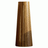 Lumisky Lampadaire d'extérieur solaire TECKA SMALL H90cm Bois Bois - marron 3666162011857