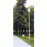 Mât d'éclairage public - aluminium - gamme CC droits - hauteur 4 à 6m - diamètre base 120 mm_1