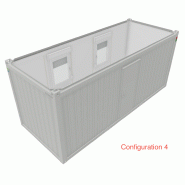 Module bureau pro VEGA24 Configuration 4 GRIS - RAL 7035_0
