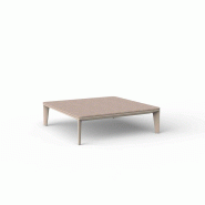 Table basse 100x100 PASADENA - crème