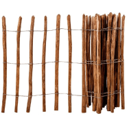 Vidaxl clôture à piquets bois de noisetier 90x500 cm 43141 Vidaxl clôture à piquets bois de noisetier 90x500 cm 43141