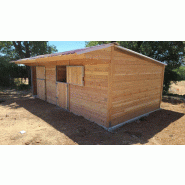 2 Boxes en ligne Douglas - BOX002 - Bois massif 48mm - Fabrication française