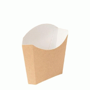 200 boîtes à frites 165 g en kraft écologique – 13,5x8,5x16 cm - 3000000187821