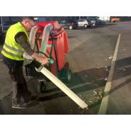 Aspit aspirateur de voirie - mecagil lebon - capacité du bac 240 l
