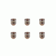 Bjorn Tasse GENESIS 8cl - 6 pièces - Basalte - marron 3701488308660 Bjorn Tasse GENESIS 8cl - 6 pièces - Basalte - marron 3701488308660