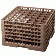 Casier de lavage 50x50 - 49 verres | Bartscher -