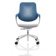 Coza - chaise de bureau - boss design - couleur bleu azur