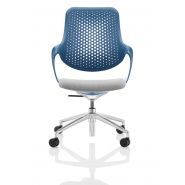 Coza - chaise de bureau - boss design - couleur bleu azur Coza - chaise de bureau - boss design - couleur bleu azur