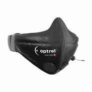 Demi-masque silicone noir Optrel Swiss Air