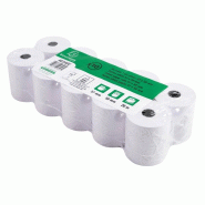 Exacompta Lot de 50 Bobine papier pour calculatrice - larg. 57mm / diam. 50mm - 3130631403462