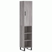 Helloshop26 - Buffet bahut commode armoire meuble de rangement organisateur cuisine salle de séjour salon haut sonoma 34,5 x 34 x 02_0035221 - 300021_0
