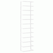 Helloshop26 - Porte-serviette salle de bain universel 96 cm acier blanc 02_0001638 - 3000087241539