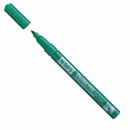 Pentel - Marcador industrial con cuerpo de aluminio y punta media. Apto para casi todas las superficies. Color Verde. - vert aluminium N50S-D_0