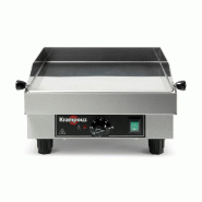 Plancha électrique professionnelle petit modèle châssis inox - PGECIC3AO
