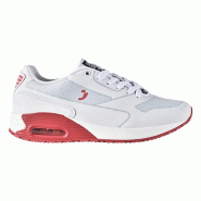 Safety Jogger - Baskets de travail médicales basses sportives pour femmes à mémoire de forme ELA blanc et rouge O1 http://carbonn.Fr/img/co/408.Jpg