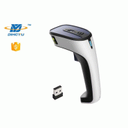 Scanner tenu dans la main sans fil Bluetooth 2.4G 3 de code barres 1D - Capacité 2200mAh - DS5600B