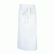Tablier de cuisine sans poche Porto 100% coton blanc T.Unique Robur - blanc 3660714727333 Tablier de cuisine sans poche Porto 100% coton blanc T.Unique Robur - blanc 3660714727333