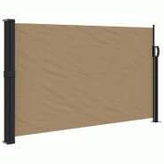 VidaXL Auvent latéral rétractable taupe 117x300 cm Modèle Azur Vent - 4004289