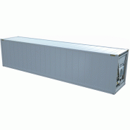 Conteneur frigorifique 40 pieds High Cube - Longueur 12m - Surface 69m3 : une solution fiable pour le stockage et le transport de marchandises sous température contrôlée