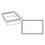 Bac gastronorme 1/1 7,7L 53x32,5x6cm inox