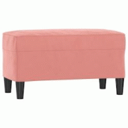 Helloshop26 - Banc banquette 70 x 35 x 41 cm velours rose 02_0010615 - 3000584447762 Helloshop26 - Banc banquette 70 x 35 x 41 cm velours rose 02_0010615 - 3000584447762