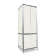 Kit bonanza blanc - armoire de culture rigide g-tools - modèle mini 0.35m2 (176x61x61)cm