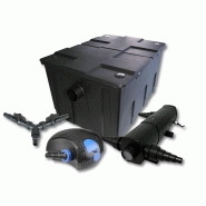 KIT DE FILTRATION DE BASSIN POUR 60000 LITRES 36 WATTS STÉRILISATEUR ET 100 WATTS POMPE 16_0001385 KIT DE FILTRATION DE BASSIN POUR 60000 LITRES 36 WATTS STÉRILISATEUR ET 100 WATTS POMPE 16_0001385