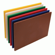 Lot de 6 planches à découper basse densité | Hygiplas - W356 Lot de 6 planches à découper basse densité | Hygiplas - W356